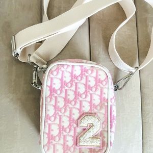 Dior Trotter cosmetic bag in Pink